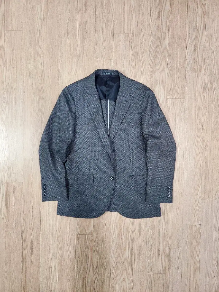 Macintosh Philosofy Melange Gray Two-Button Blazer