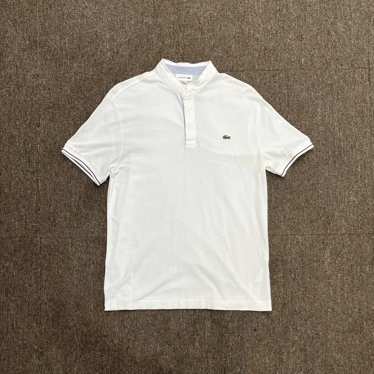 (M) Lacoste Henley Neck Polo Karati