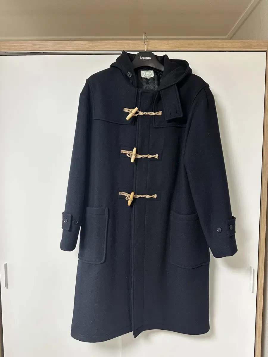 Bruman Duffel Coat Navy Sells size M