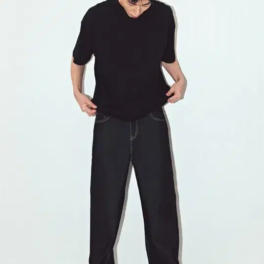 essential by eql Regular Fit Denim Pants