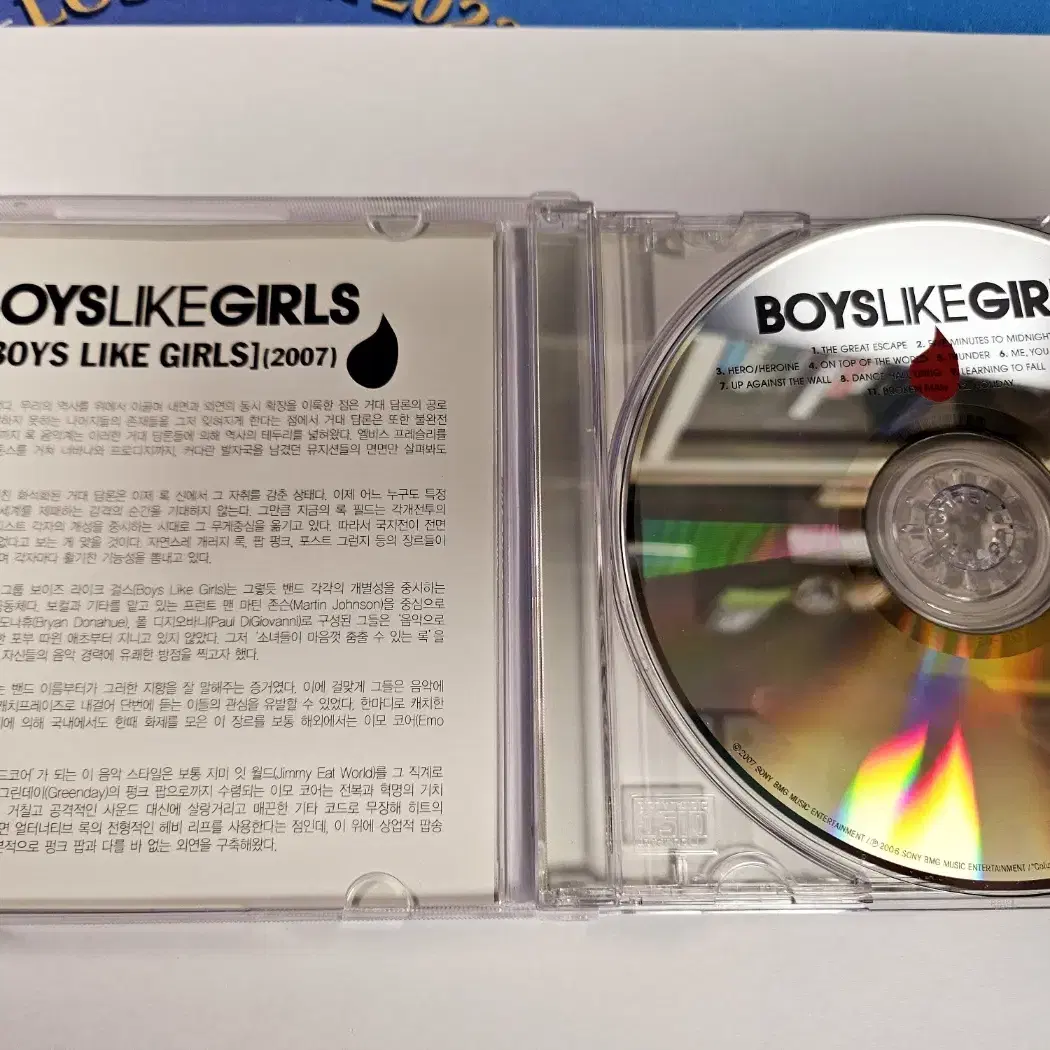 [중고 CD 앨범] BOYS LIKE GIRLS 1집