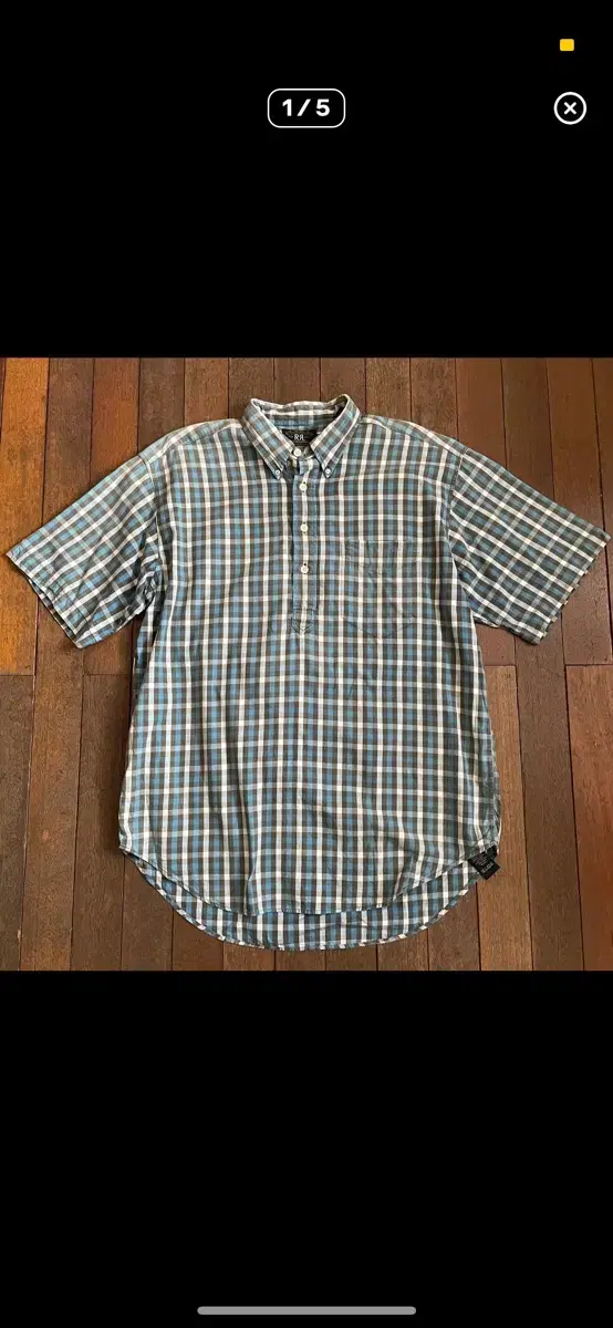 RRL Double Vahn Short Sleeve Shirt