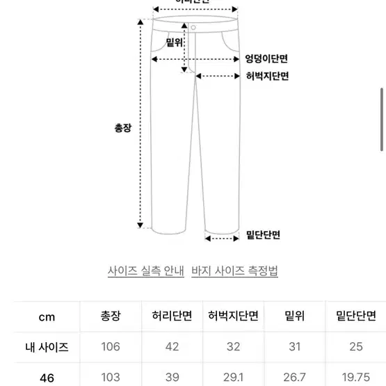 메종미네드 커브드 데님 팬츠 48