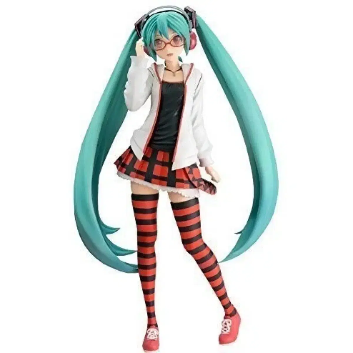 Source) Hatsune Miku Project Diva Natural Glasses Miku Figure sells