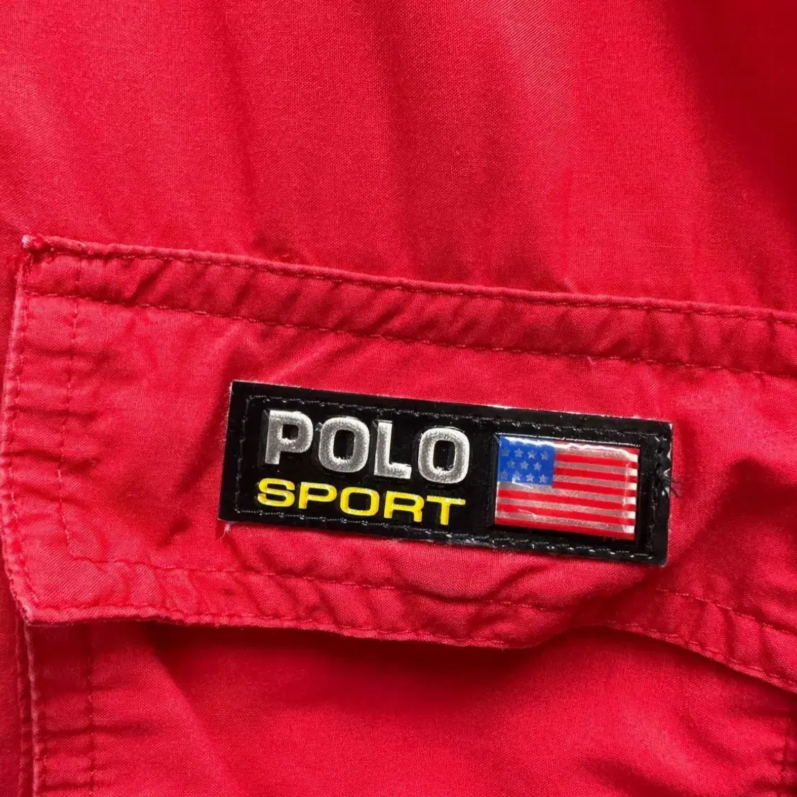 90S POLO SPORT SPELL OUT HOODED JK 폴로스포츠