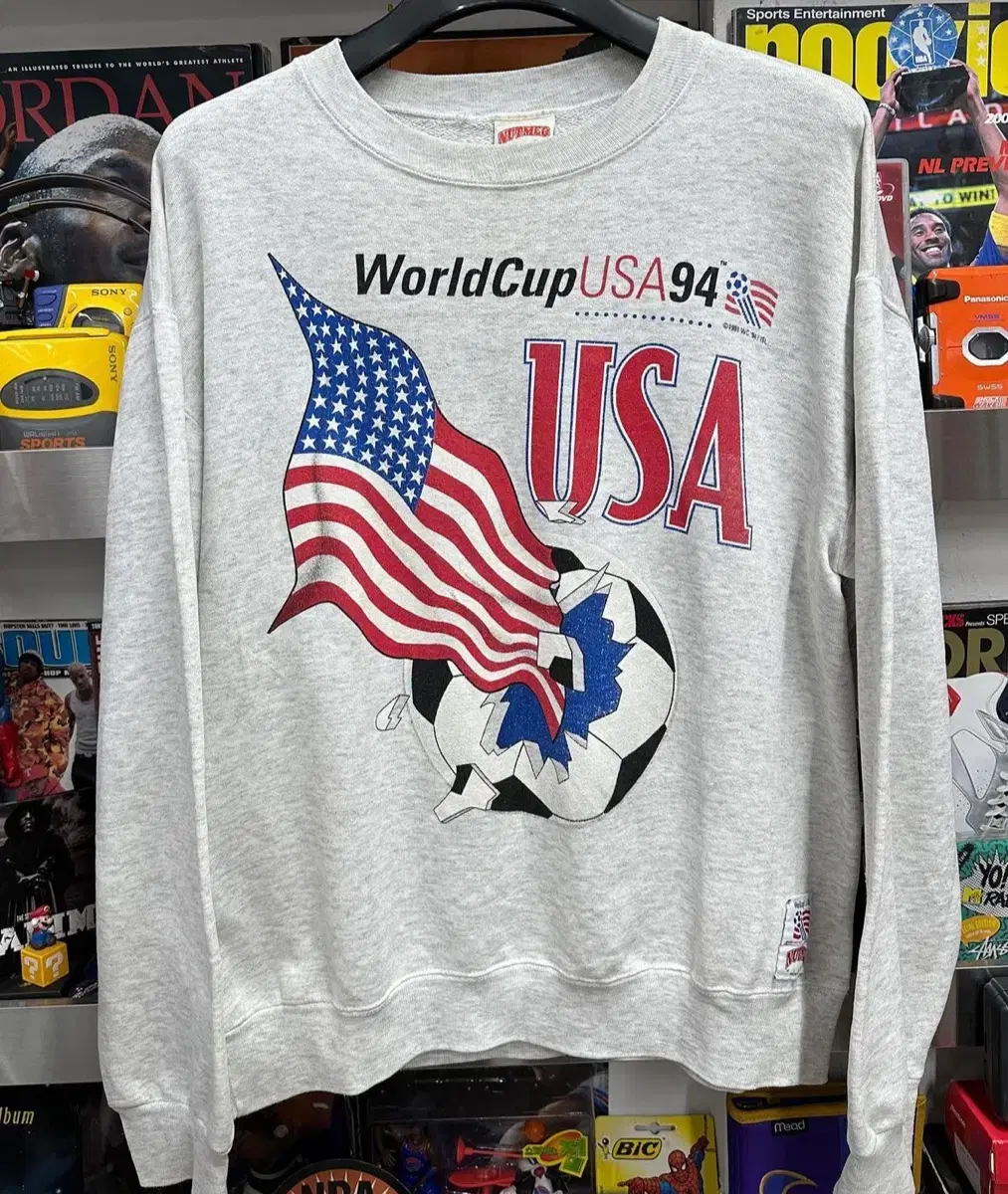 90S NUTMEG 1994 USA WORLD CUP 스웻셔츠