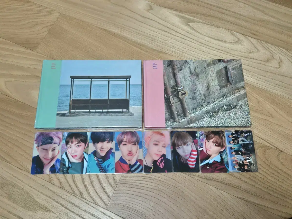 bts bom ynwa album full set photocard debol