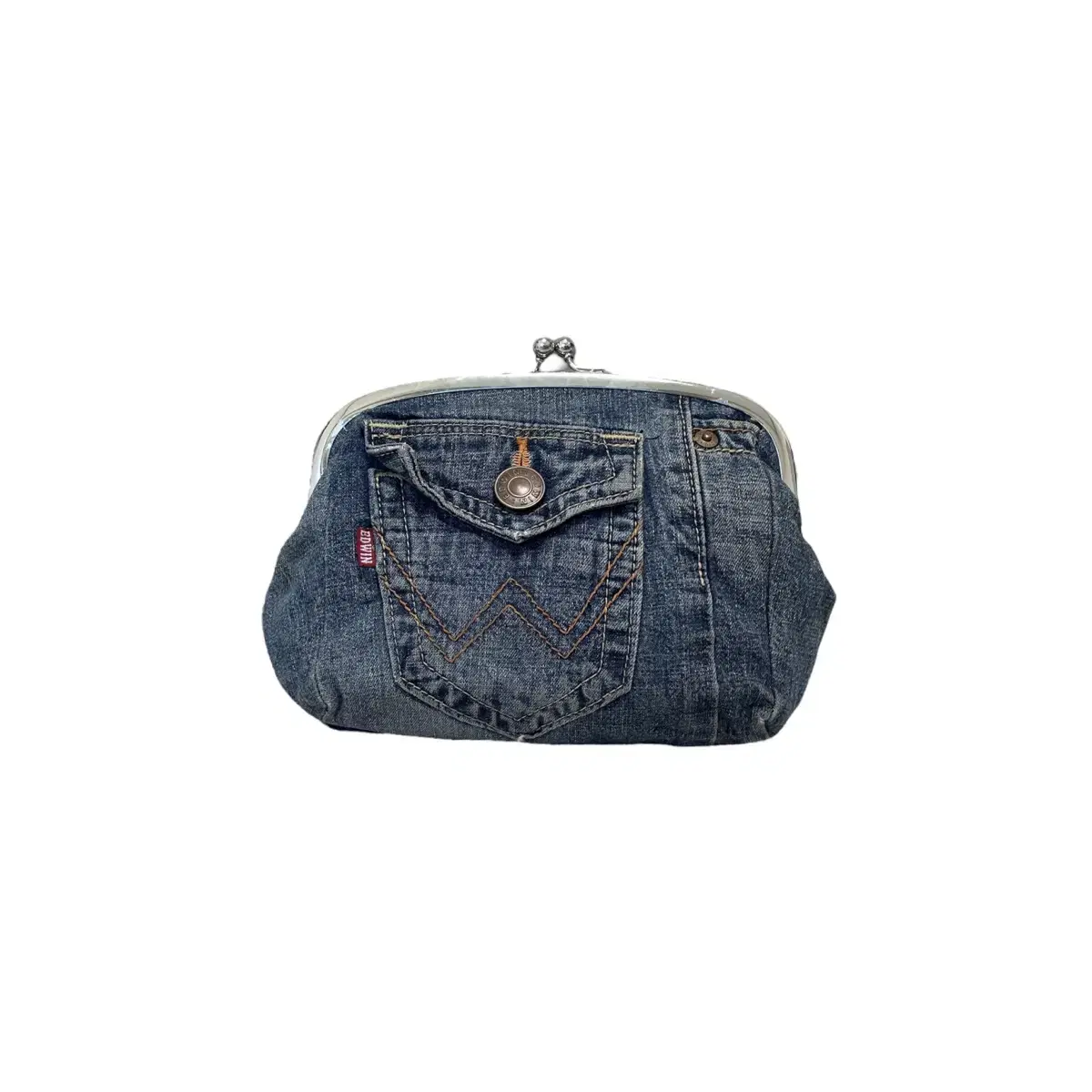 Edwin custom denim pouch