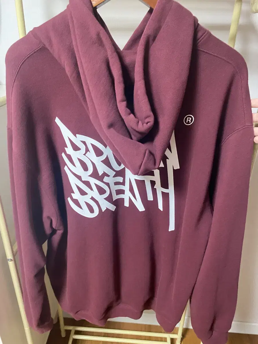 Brownbreath Burgundy Hoodie