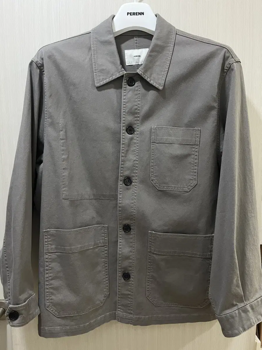 Ren French work jacket steel gray 1 size