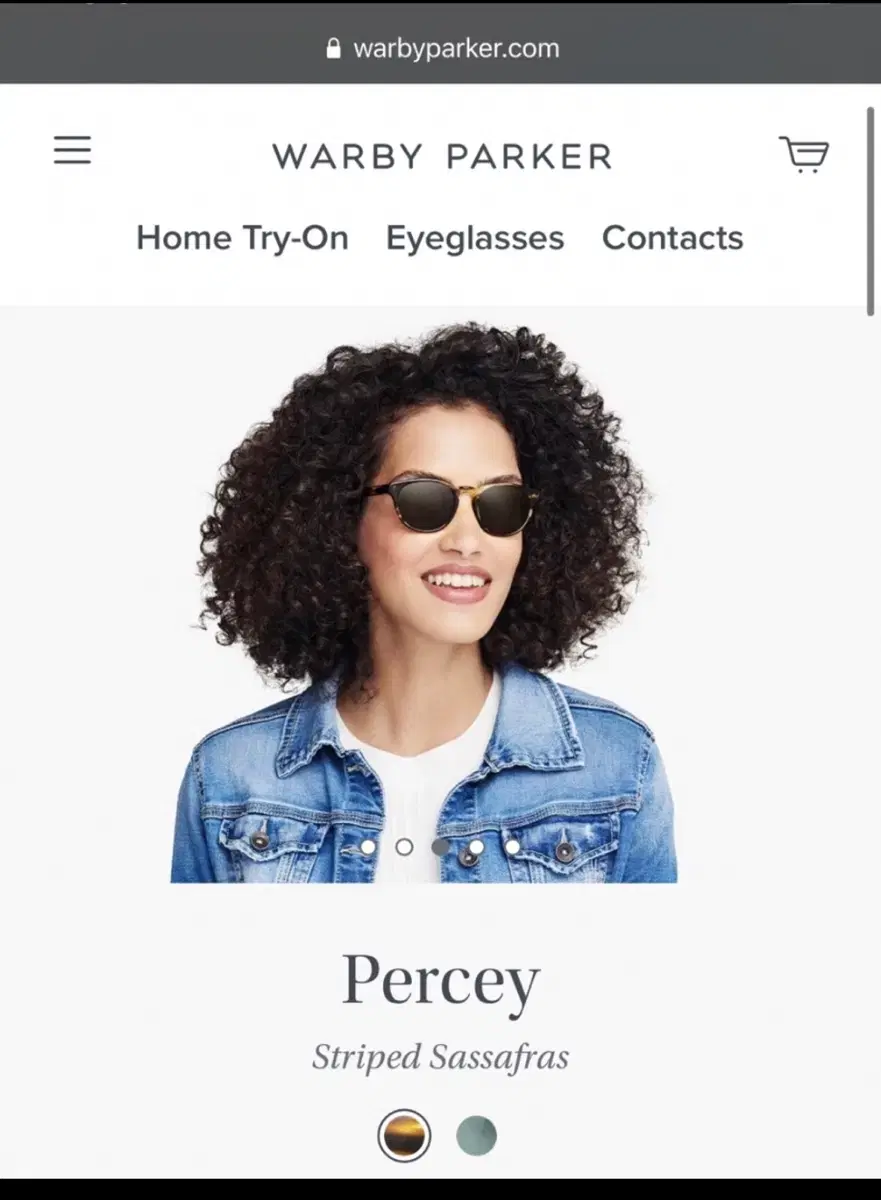 Warby parker 와비파커 Percey 선글라스 medium 새상품