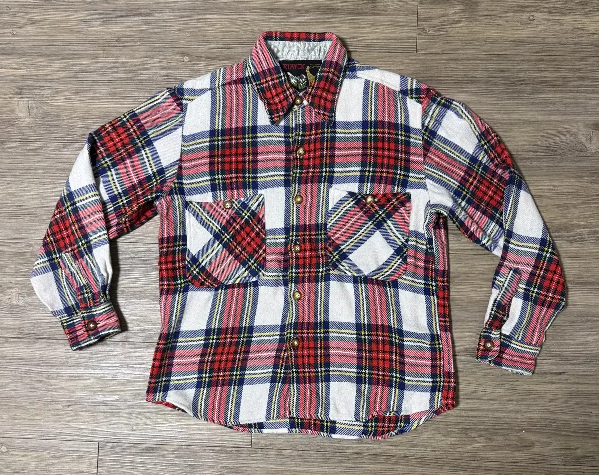 Edwin Wool Check Shirt