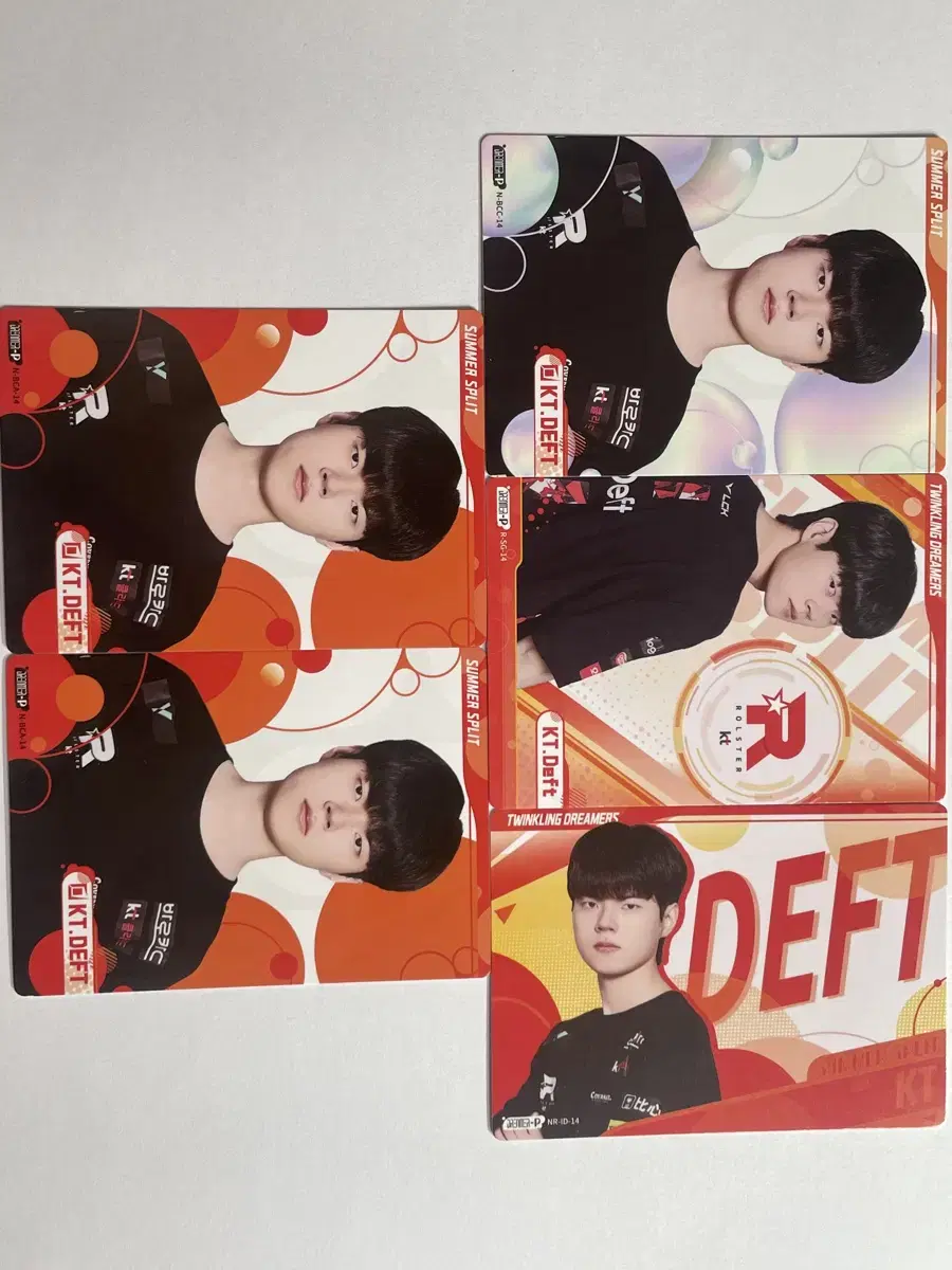 LCK KT Deft Photo Card