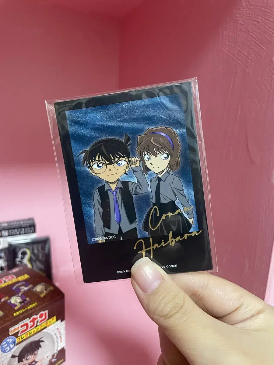 Detective Conan Voice Card 3pcs Conan Haibara + Bourbon Vermouth + Akai Shinichi