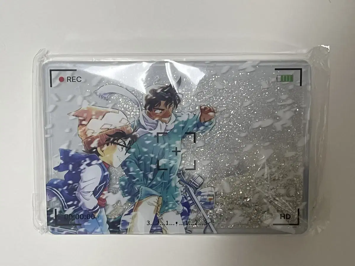 Conan Exhibition Heiji Conan Winter acrylic block unsealed