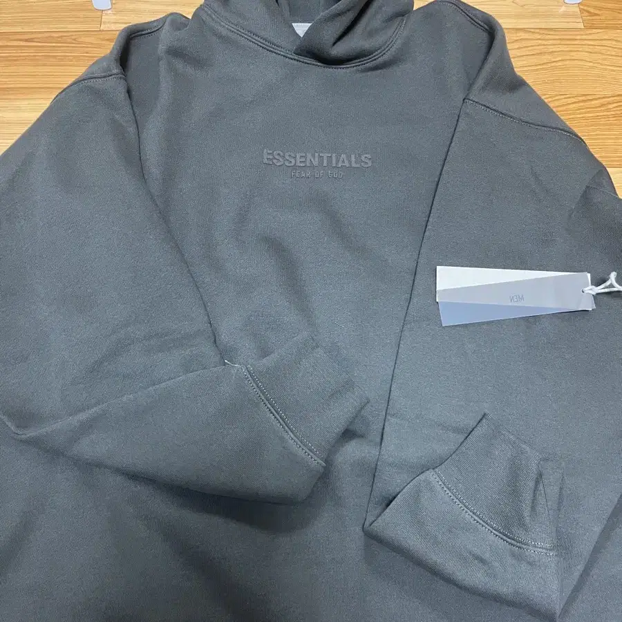 에센셜 후드 Gray Relaxed Hoodie XXS