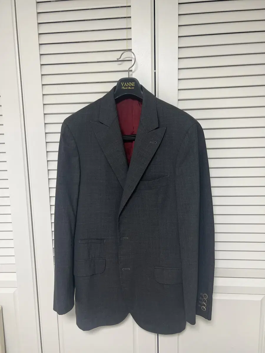 Brunello Cucinelli Gray Blazer size 48 for sale