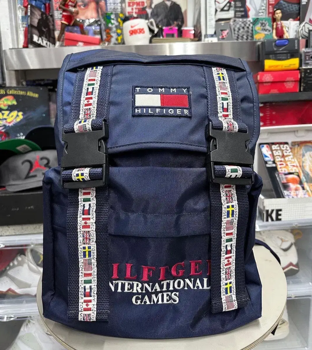 90S TOMMY HILFIGER BACKPACK 타미힐피거