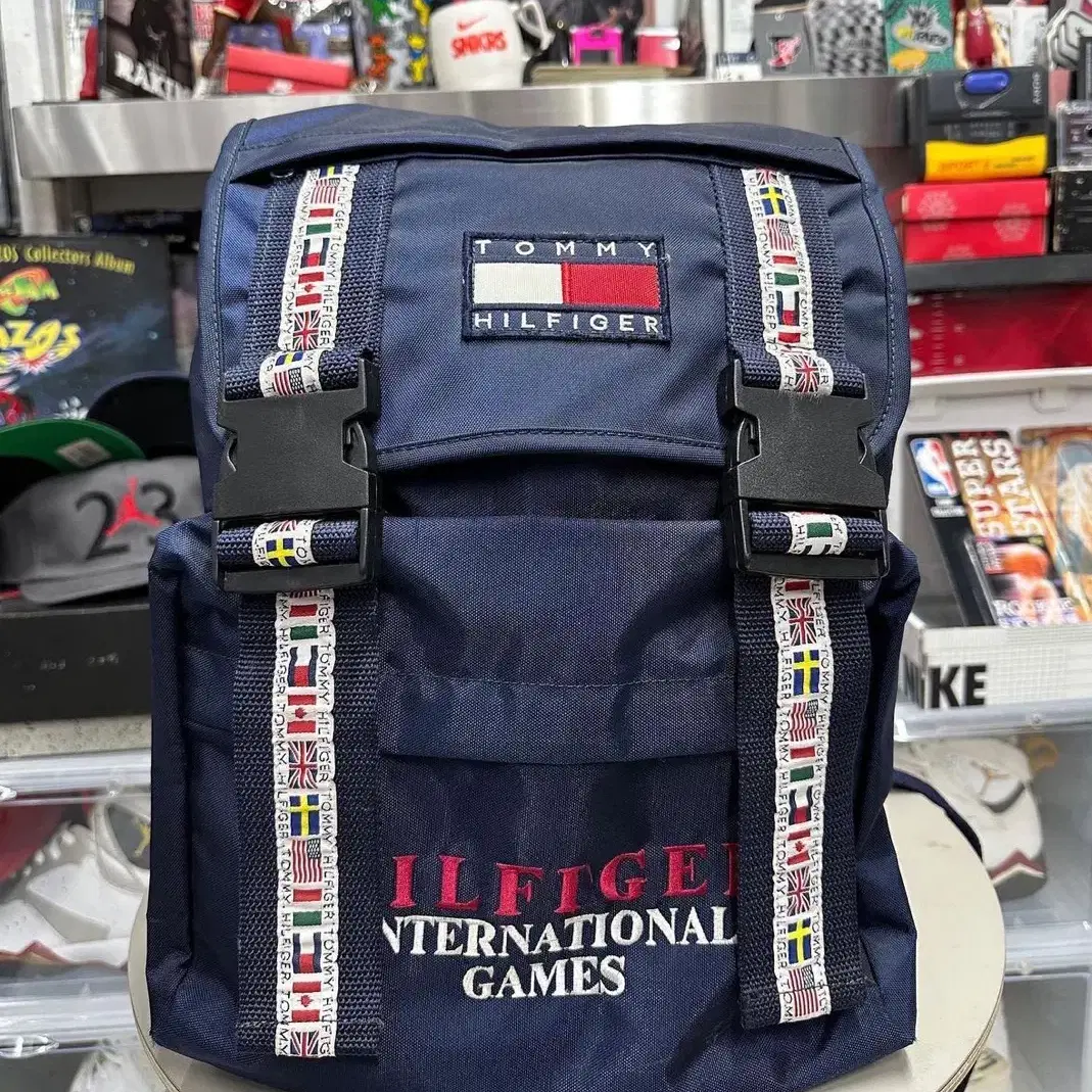 90S TOMMY HILFIGER BACKPACK 타미힐피거