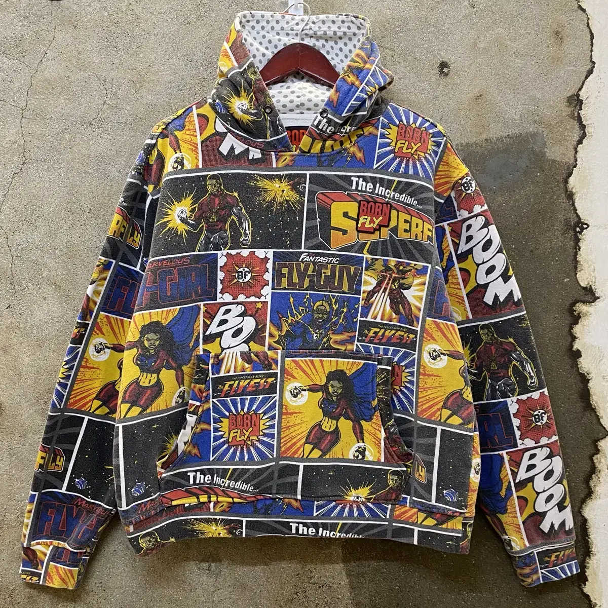 American Vintage Cartoon Hoodie