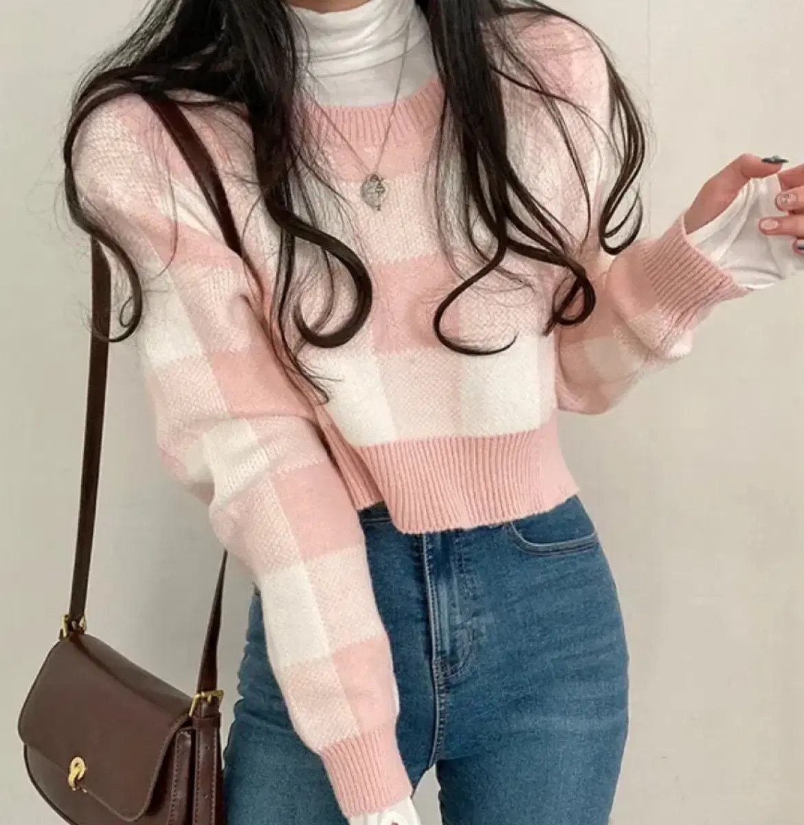 Pink Knit