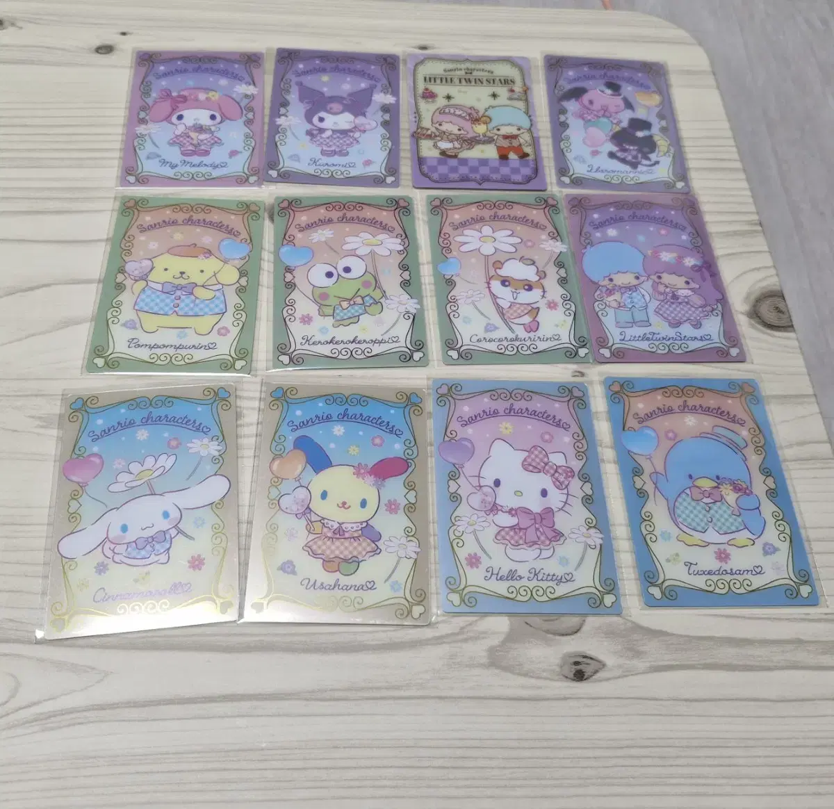 [Bulk] 12 Sanrio Wejas Kards