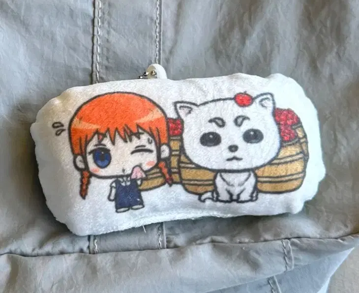 Muffin-sama Gintama Cushion Keyring + Pochita T-shirt for sale