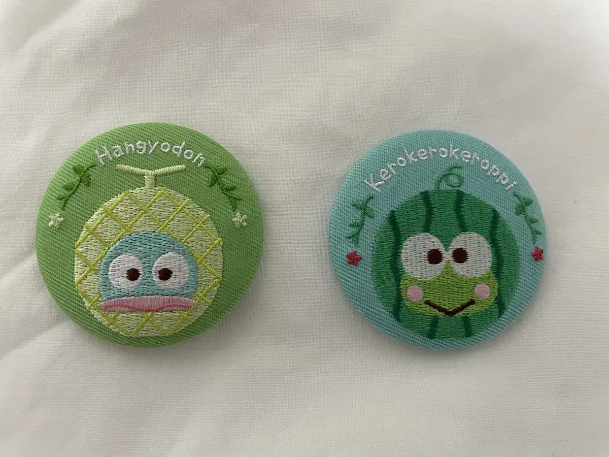 San Rio Embroidery Magnet Han Gyodong Keroppi 2 New