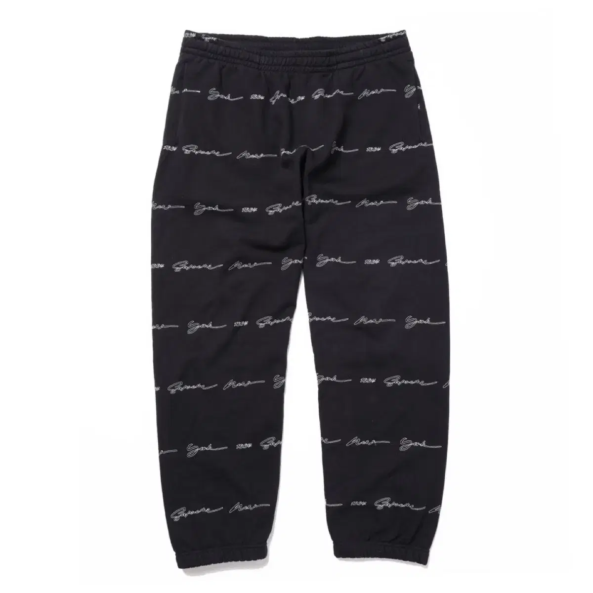 Supreme 22SS Script Stripe Sweat pants