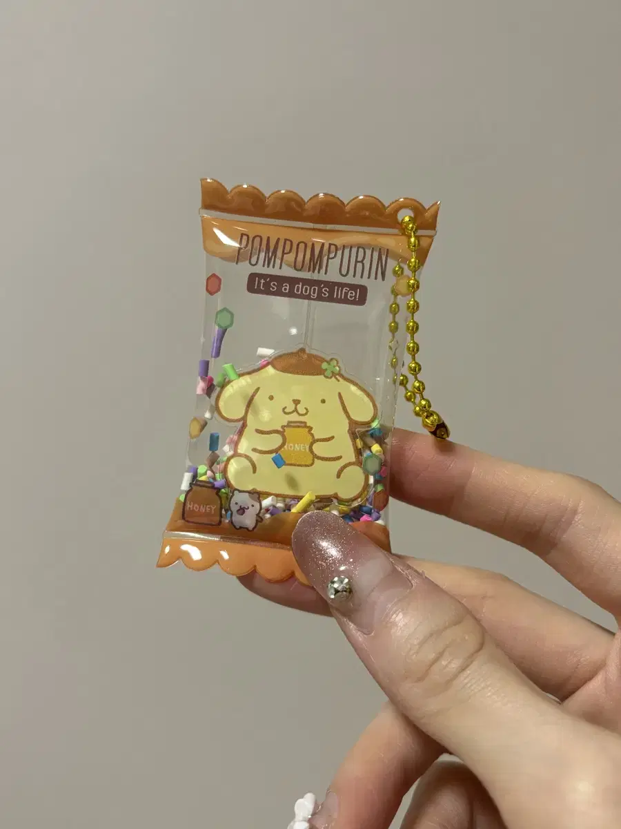 Pompompurin Candy Keyring