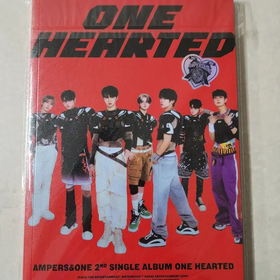 앰퍼샌드원 ONE HEARTED 싱글 2집 AMPERSONE