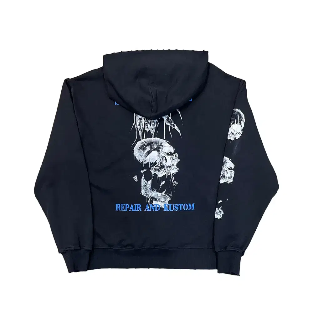 REBIRTH BLUE HEAVY HOODIE