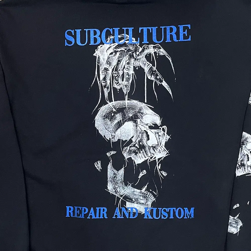 REBIRTH BLUE HEAVY HOODIE