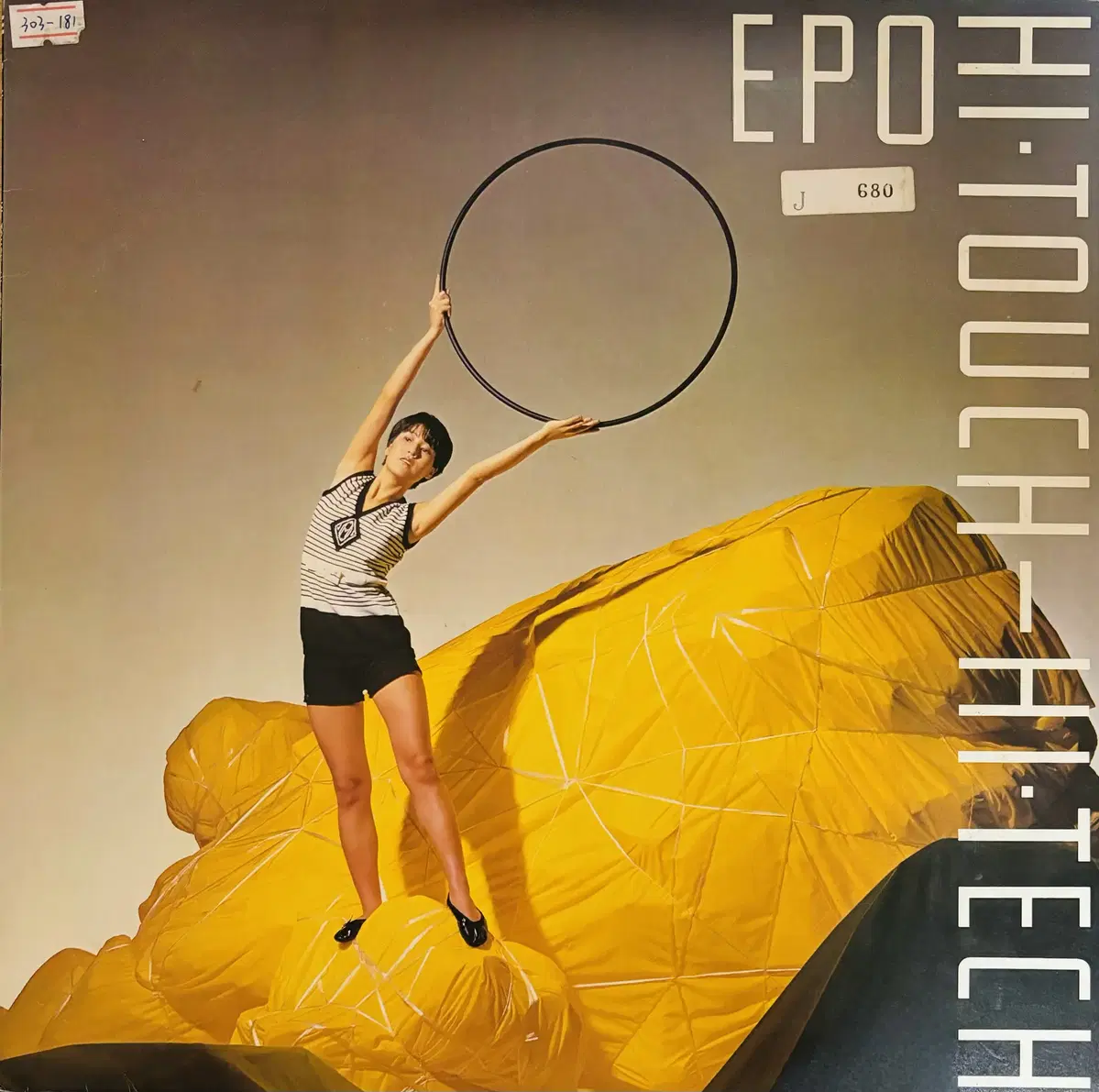 [City Pop LP] Epo - Hi Touch-Hi Tech First Edition EX