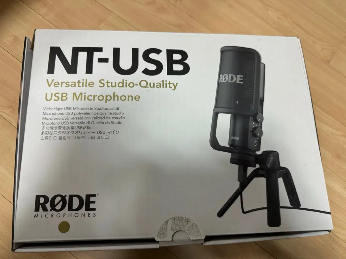 Rode(로데) NT-USB 마이크 판매합니다.