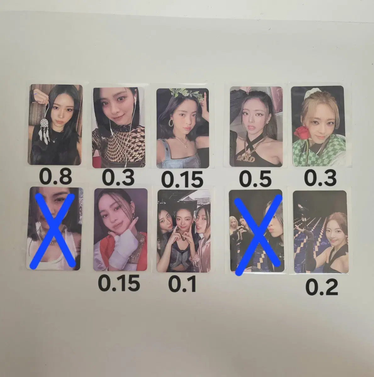 ITZY itzy photocard wts (Gold Cake Cheshire)