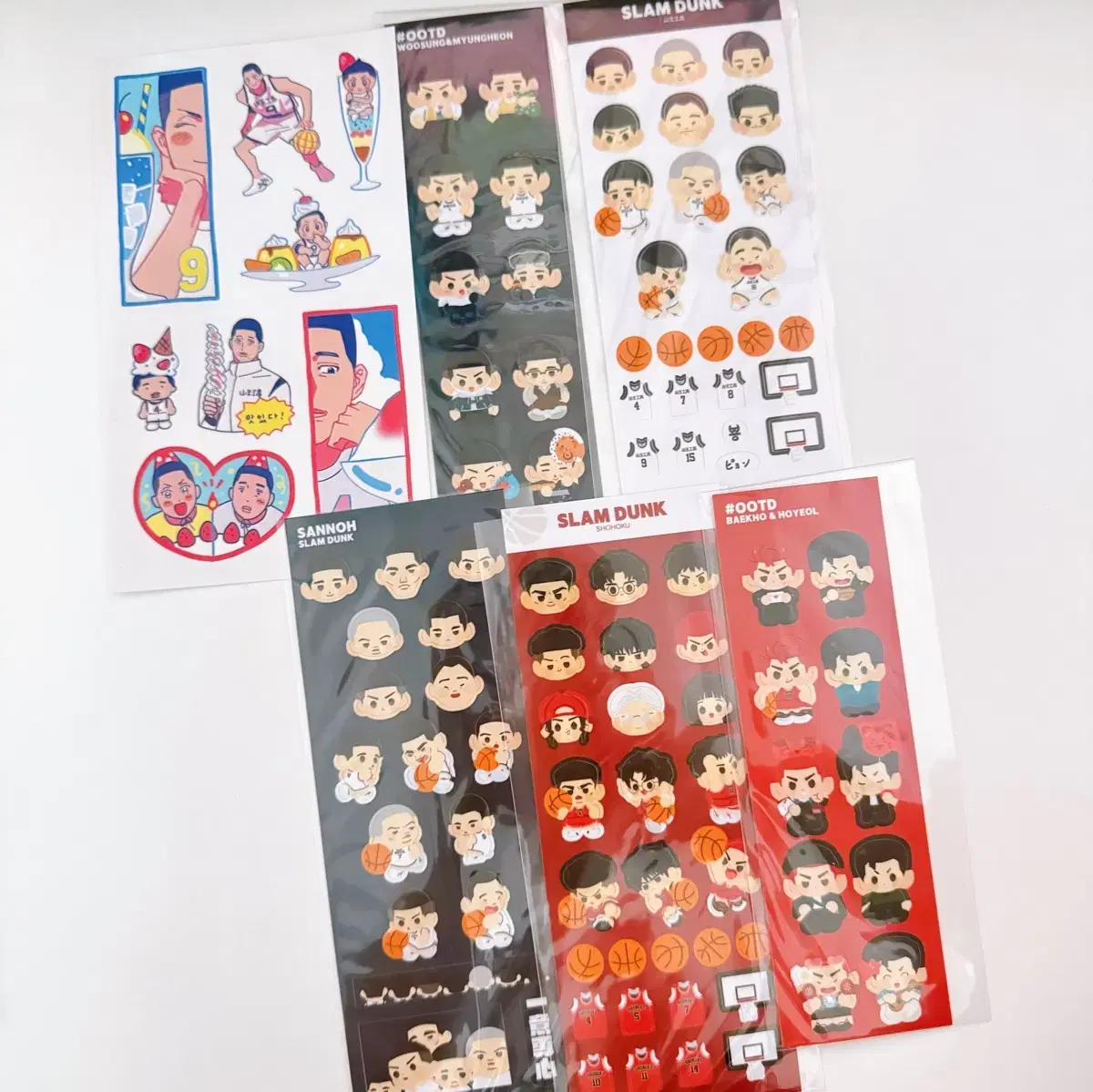 SLAM DUNK Fanart sticker wts