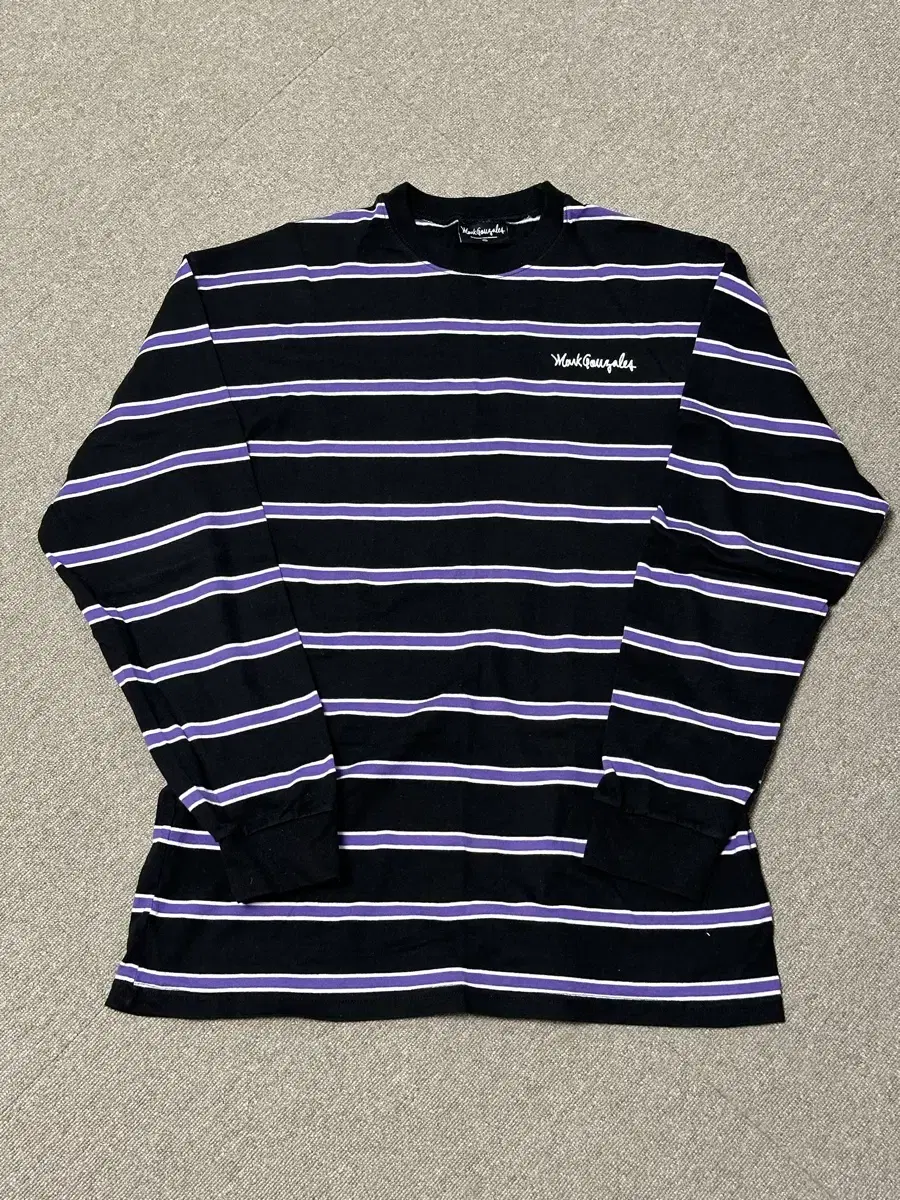 [mark gonzalez]striped sleeve(long sleeve tee) xl