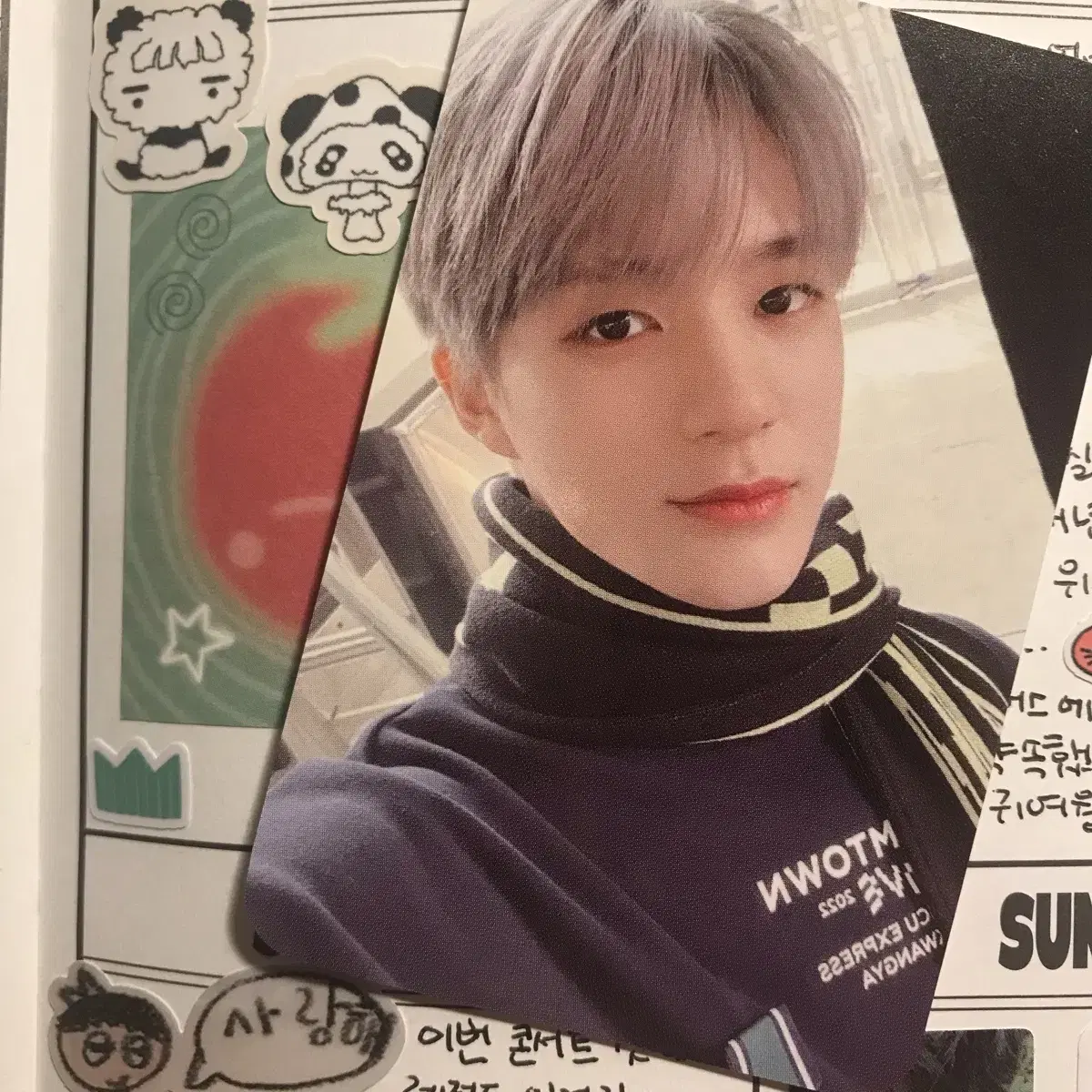 Jeno SMCU badge photocard wts nct dream badge