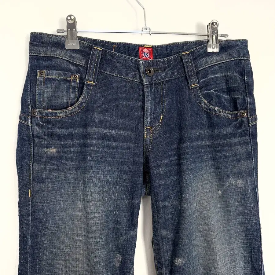 vintage flared denim