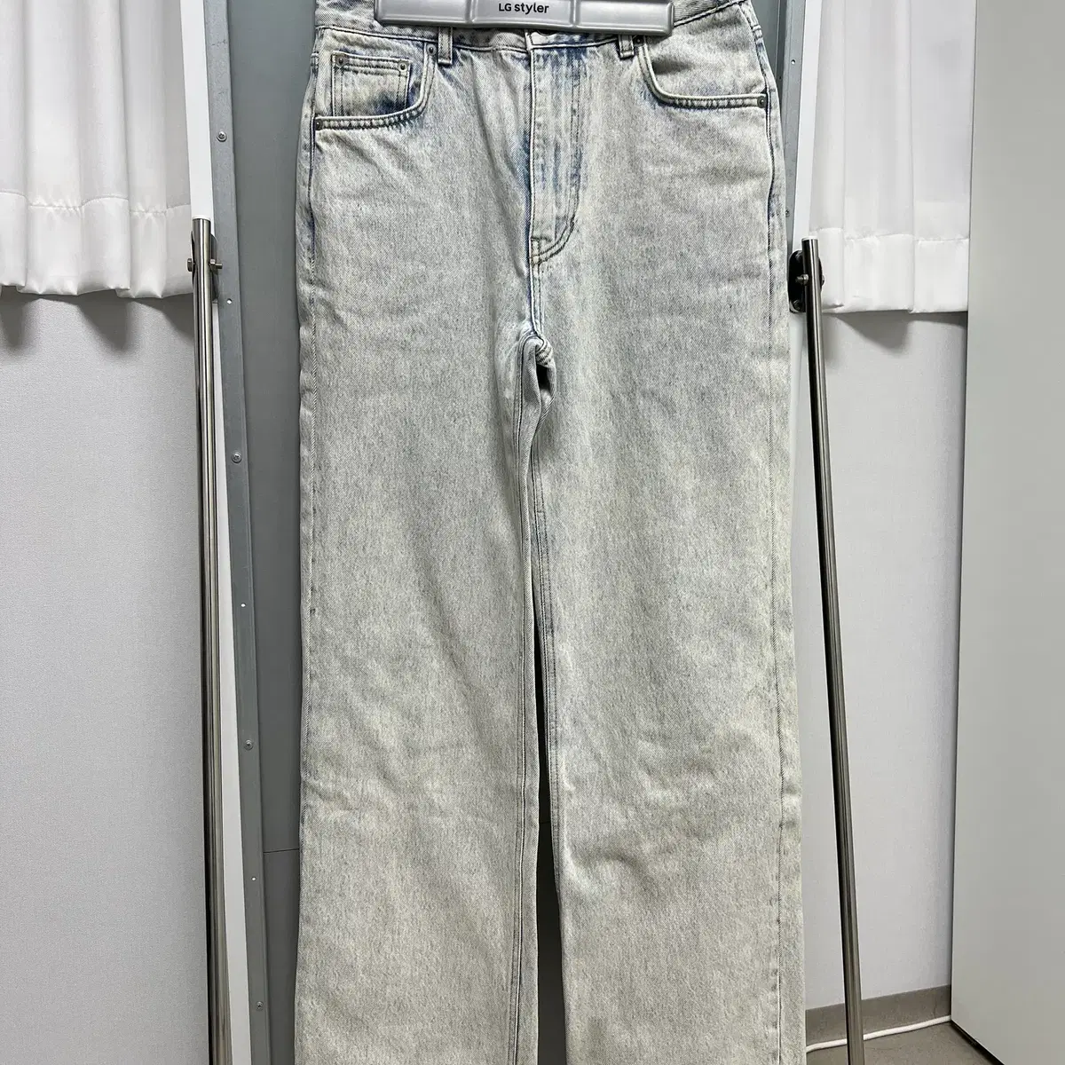 [S] STU 21 S/S Denim Pants Light Blue