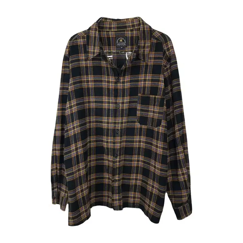 Manwon Shop Vintage Big Size Check Shirt M03614