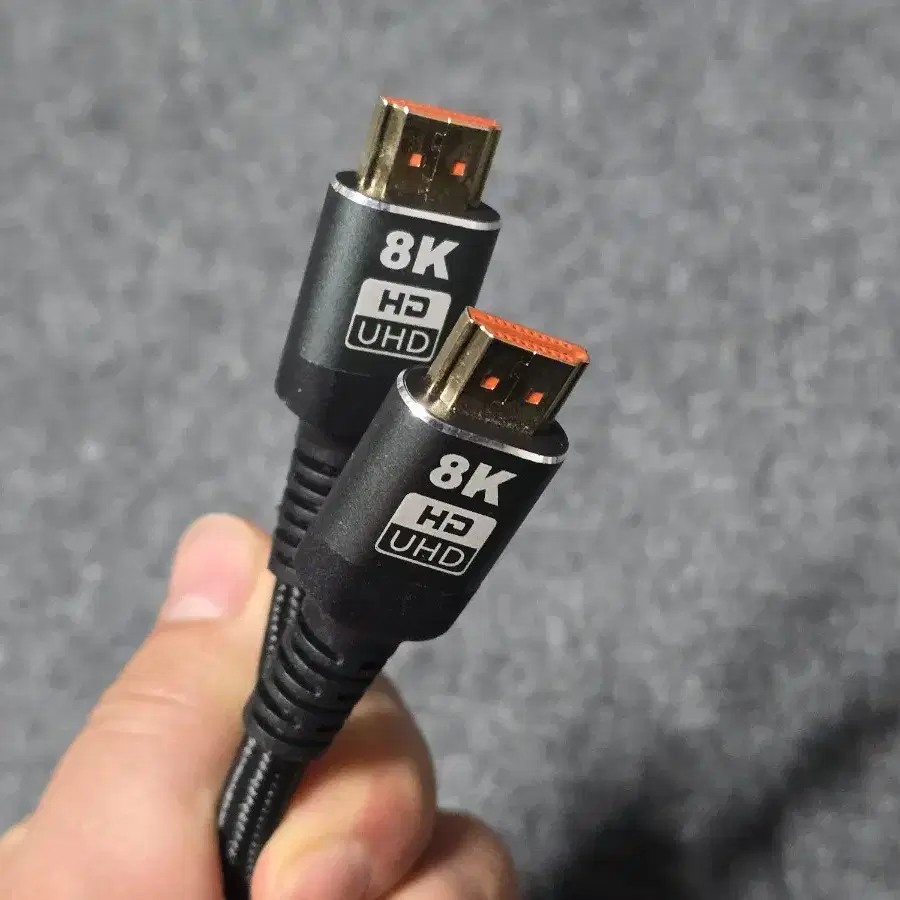 만듦 HDMI 8K UHD 케이블 1M,2개