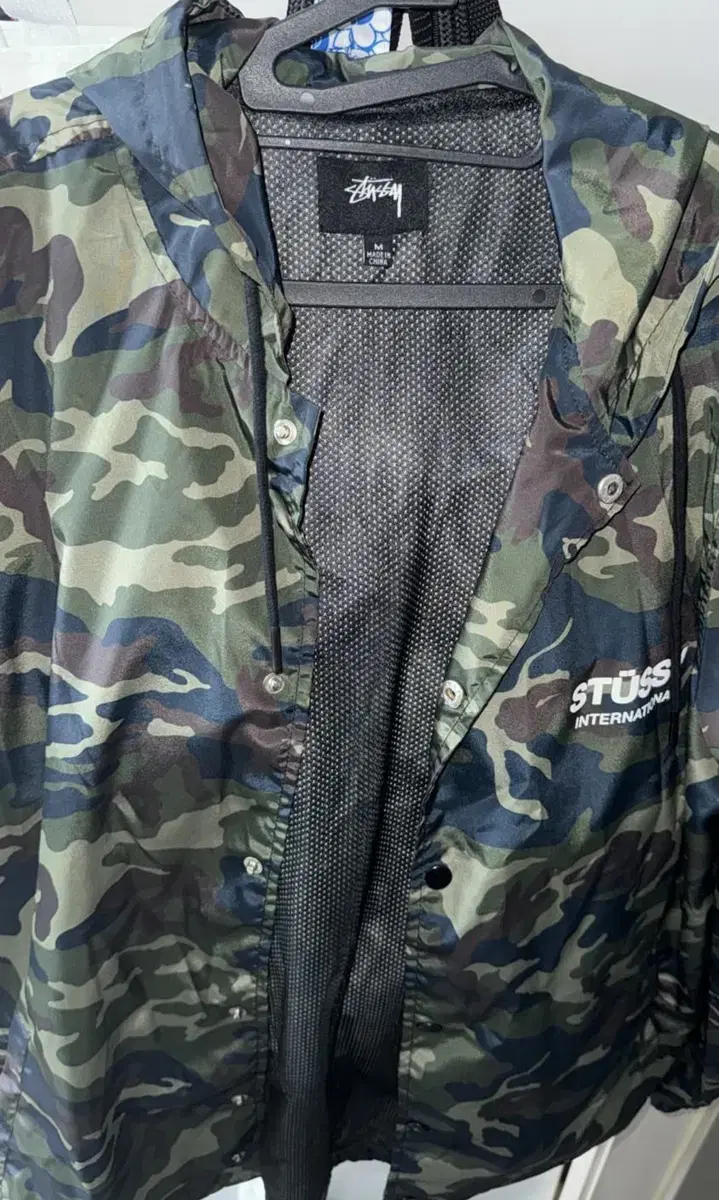 Stussy Stussy Camo pattern windbreaker windbreaker M