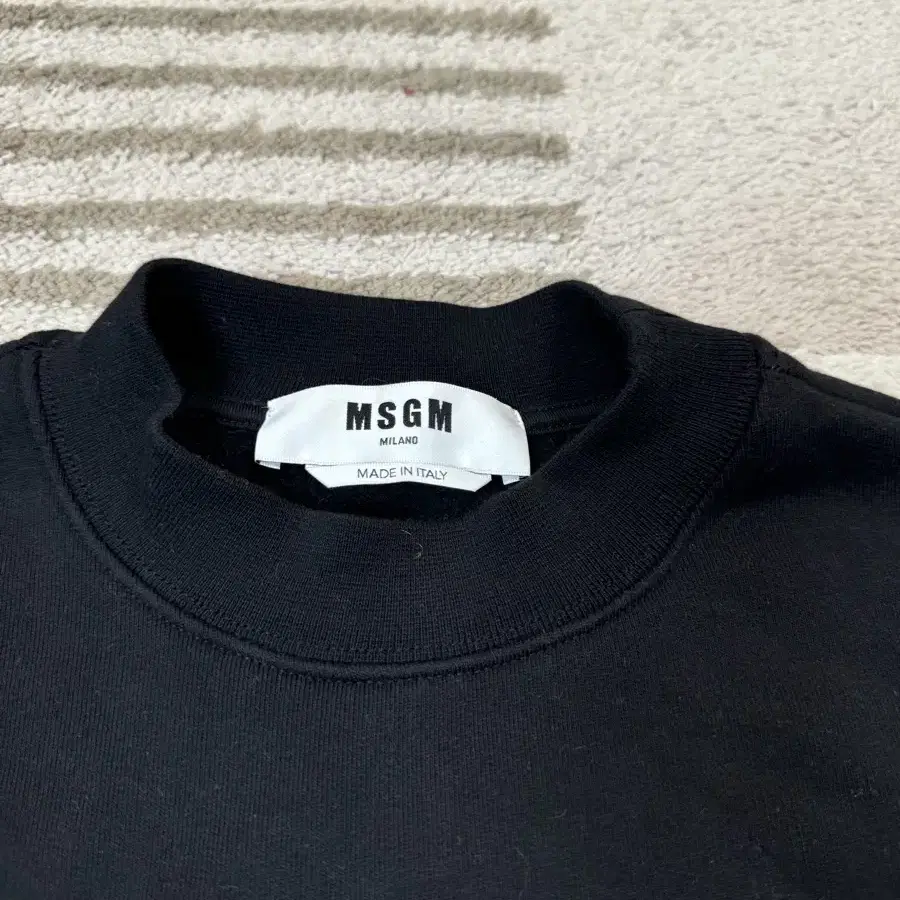 MSGM 빈티지 애니멀 로고 맨투맨