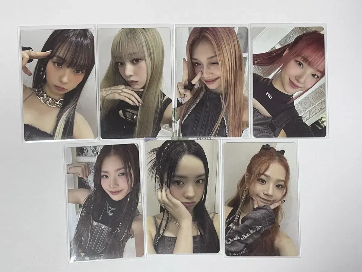 Eunice unreleased photocard photocard