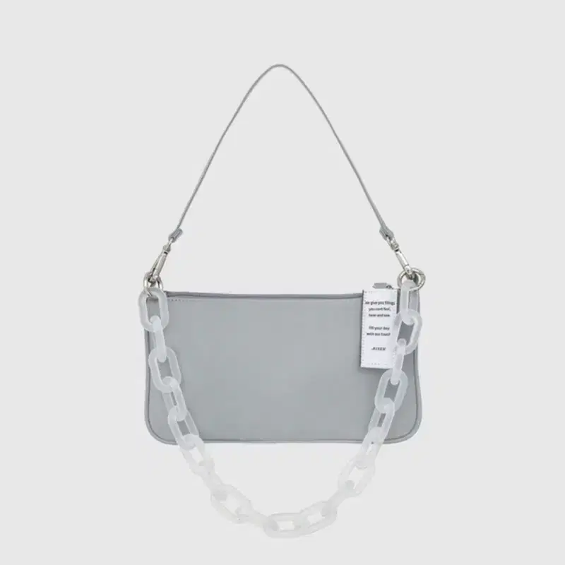 nieeh 니히 ENVELOPE BAG LIGHT GRAY