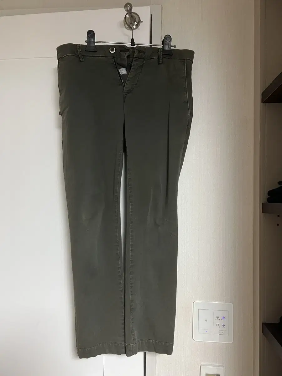 Maison MASON Chino Trousers Slim Fit Khaki 44