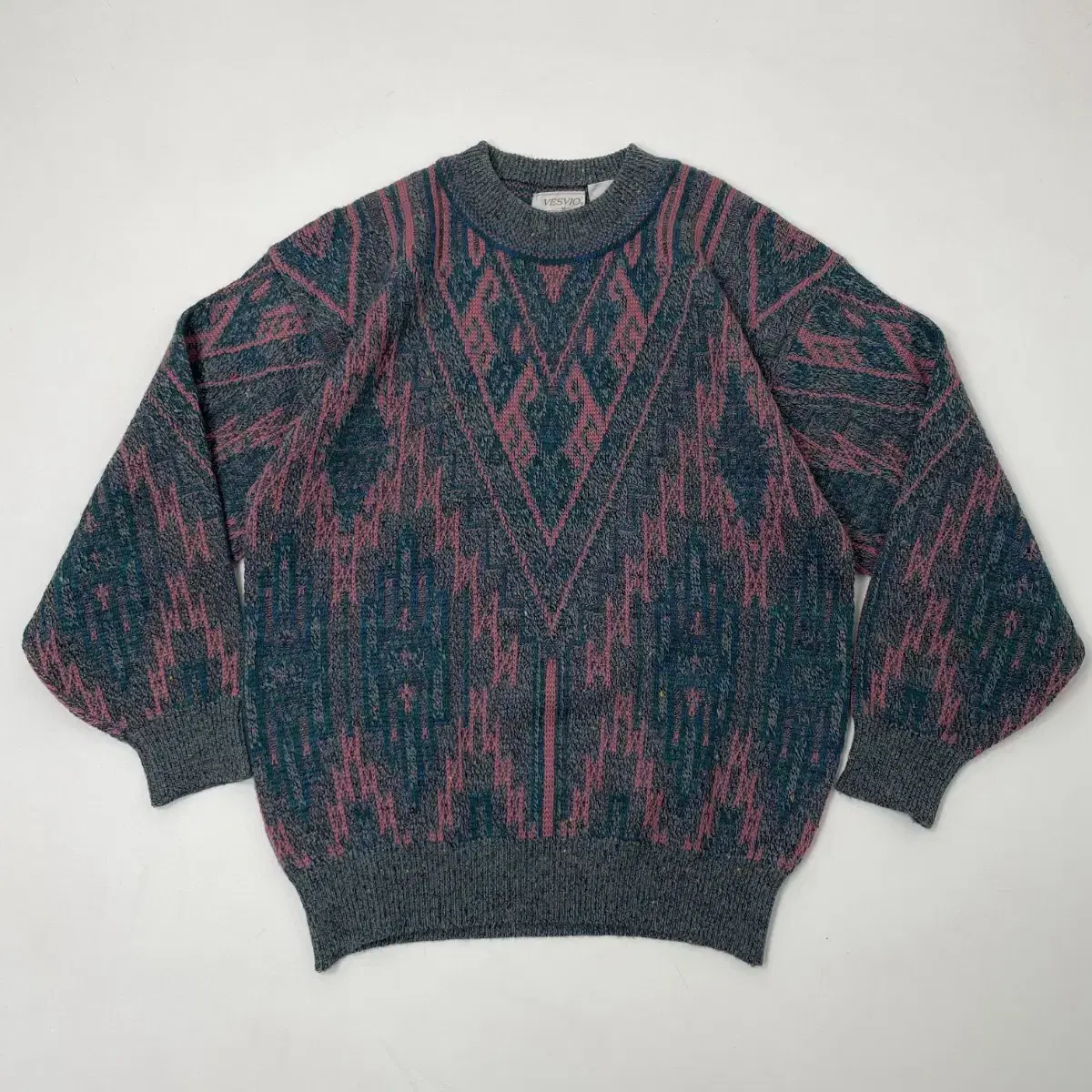 Vesvio Japan Italian wool rayon blend knit