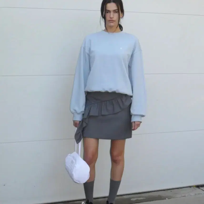 ロークラシック ruffled mini skirt (s) low classic